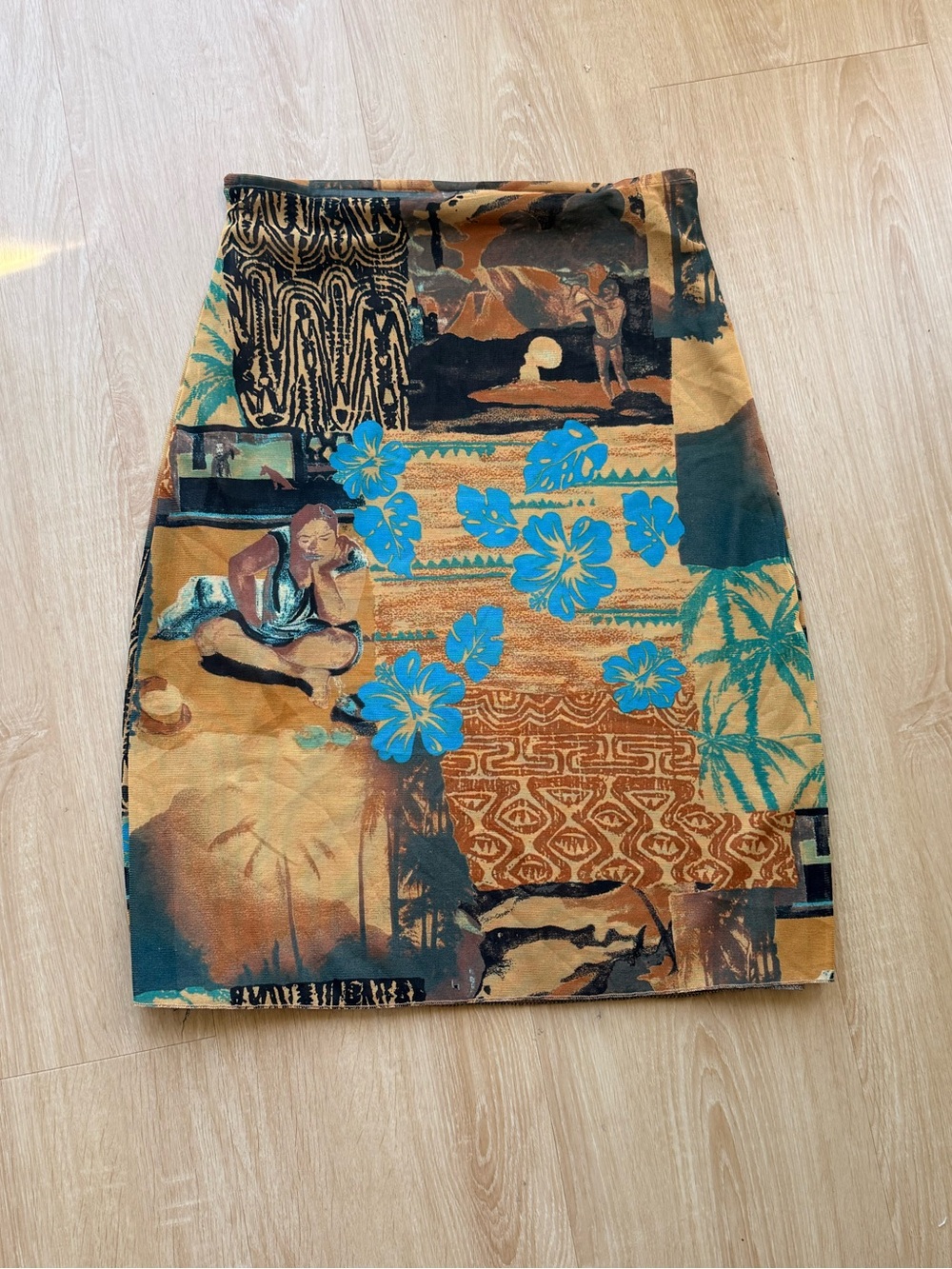 Vintage Y2K Sheer Midi Skirt